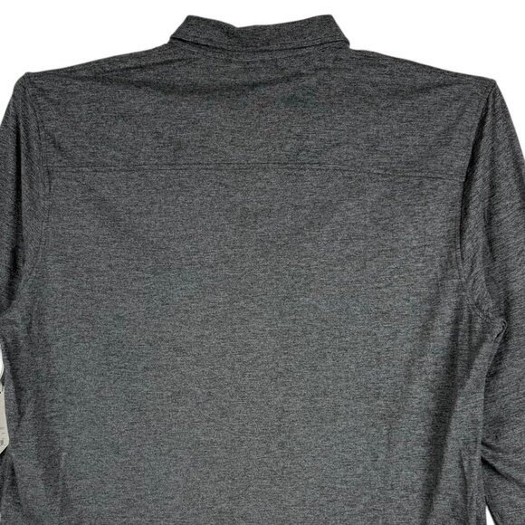 Stylus Men's Long Sleeve Stretch Buttons Casual French Indigo Shirt Size XXL NWT - Picture 4 of 11